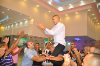  اجتماعيات - بالصور: أهالي اللد يحتفلون بعرس الشاب يحيى خالد الباسل 